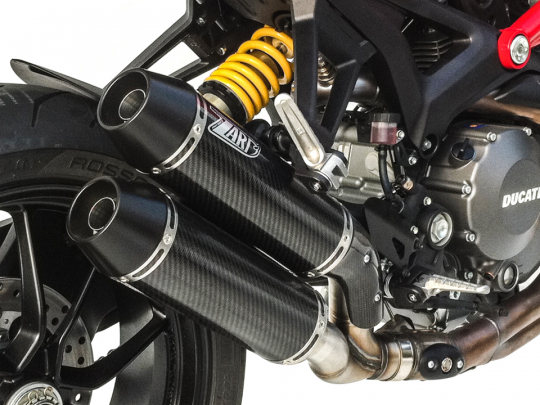 DUCATI MONSTER 1100 EVO - SILENCERS